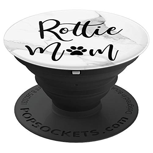 Rottie Mom Rottweiler Mom Rottweiler lover PopSockets Grip and Stand for Phones and Tablets