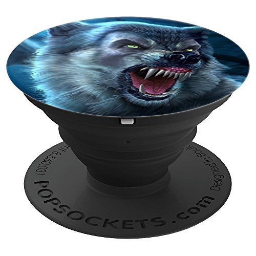 Tom Wood  Fantasy Werewolf PopSockets Grip and Stand for Phones and Tablets