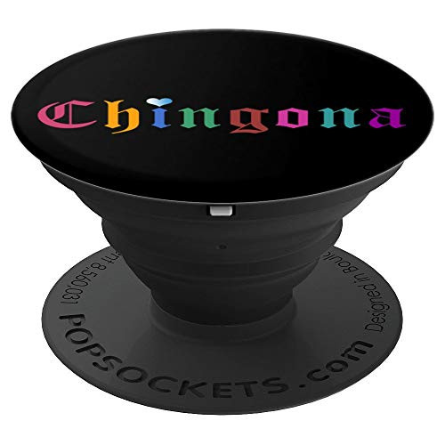 Chingona Latina Feminist PopSockets Grip and Stand for Phones and Tablets