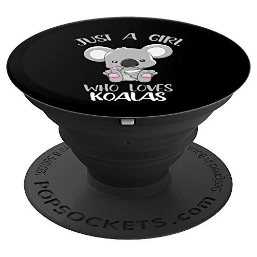 Koala Girl who loves Koalas Bear Australia Fan PopSockets Grip and Stand for Phones and Tablets Koala Girl who loves Koalas Bear Australia Fan PopSockets Grip and Stand for Phones and Tablets