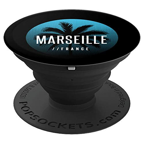 Marseille France copy Cool Beach Mobile Accessory PopSockets Grip and Stand for Phones and Tablets