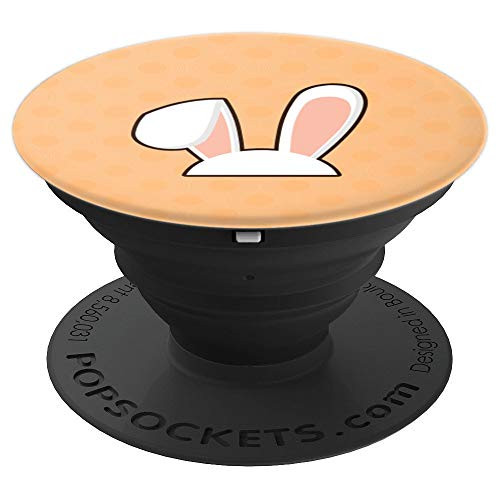 Bunny Rabbit Ears Girls Kids Pretty Phone Grip Gift PopSockets Grip and Stand for Phones and Tablets
