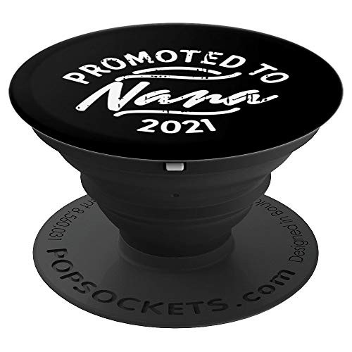 Promoted To Nana 2021 Pregnancy Announcement Women Gift PopSockets Grip and Stand for Phones and Tablets