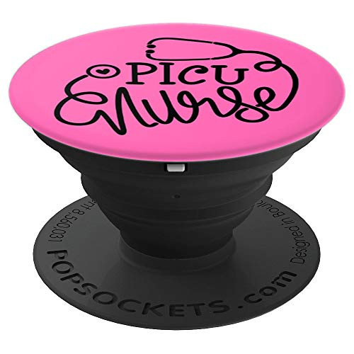 PICU Nurse RN Cute Pediatric Intensive Care Unit Nursing PopSockets Grip and Stand for Phones and Tablets PICU Nurse RN Cute Pediatric Intensive Care Unit Nursing PopSockets Grip and Stand for Phones and Tablets