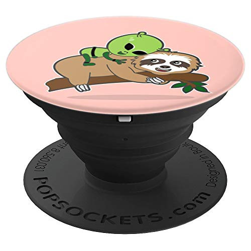 Sloth Accessory Alien Rose Cool Cute Gift PopSockets Grip and Stand for Phones and Tablets Sloth Accessory Alien Rose Cool Cute Gift PopSockets Grip and Stand for Phones and Tablets
