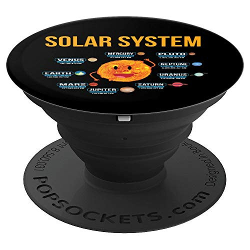 Solar System Science PopSockets Grip and Stand for Phones and Tablets