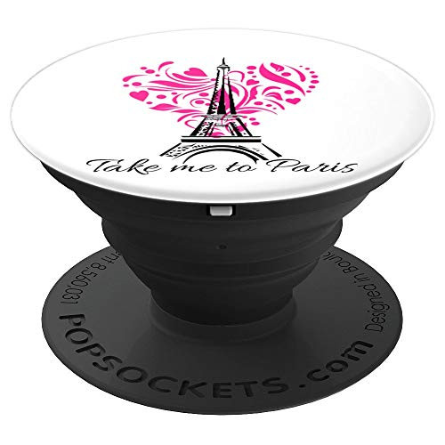Take Me to Paris Eiffel Tower French Gift for Women Girls PopSockets Grip and Stand for Phones and Tablets Take Me to Paris Eiffel Tower French Gift for Women Girls PopSockets Grip and Stand for Phones and Tablets