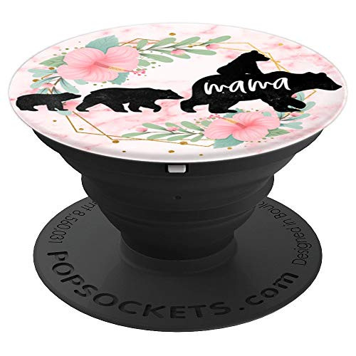 3 Kiddos Mama Bear Mom Gift Phone Holder PopSockets Grip and Stand for Phones and Tablets 3 Kiddos Mama Bear Mom Gift Phone Holder PopSockets Grip and Stand for Phones and Tablets