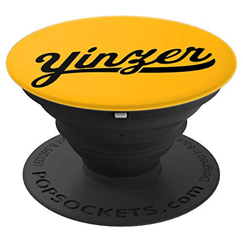 Vintage Yinzer Pittsburgh Pennsylvania Sports Gift PopSockets Grip and Stand for Phones and Tablets