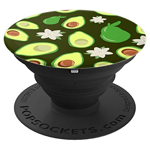 Avocado Floral Pattern Avocado Lover Gift PopSockets Grip and Stand for Phones and Tablets Avocado Floral Pattern Avocado Lover Gift PopSockets Grip and Stand for Phones and Tablets