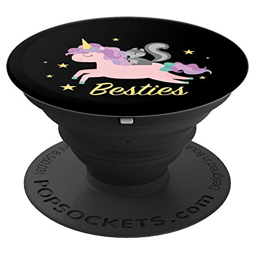Besties Unicorn Squirrel Adorable BFFL PopSockets Grip and Stand for Phones and Tablets