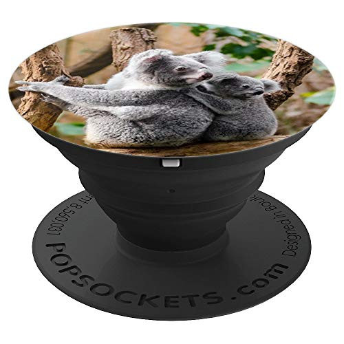cute little koala bear australia gift idea nature mama bear PopSockets Grip and Stand for Phones and Tablets