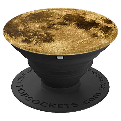 Full Moon Phase Solar System Planets Solar Eclipse PopSockets Grip and Stand for Phones and Tablets