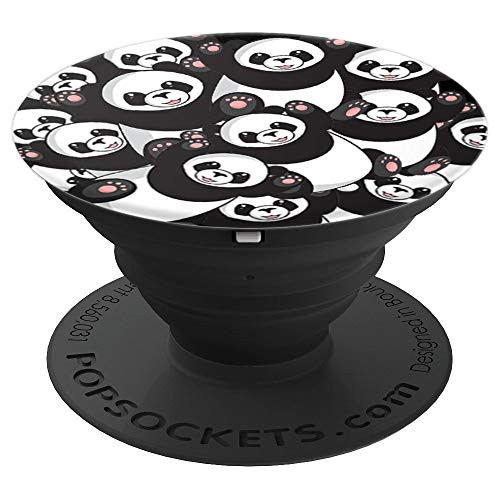 Panda Bear  Cute  For Girls  Animal Series PopSockets Grip and Stand for Phones and Tablets