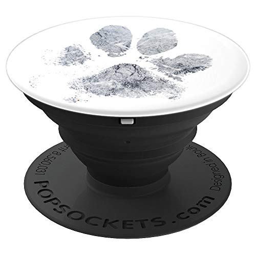 Muddy Messy Dog Paw Print Distressed Look Marble PopSockets Grip and Stand for Phones and Tablets Muddy Messy Dog Paw Print Distressed Look Marble PopSockets Grip and Stand for Phones and Tablets