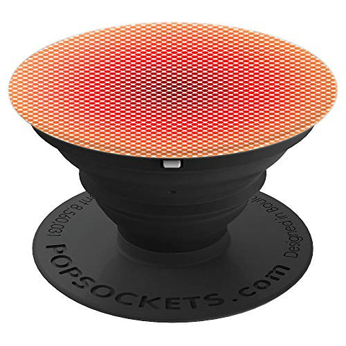Fun Dots Shades of Orange Cell Phone Grip PopSockets Grip and Stand for Phones and Tablets