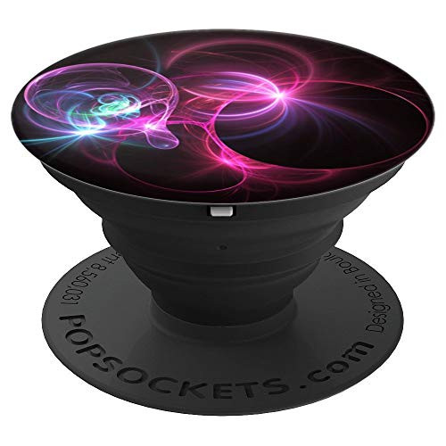Abstract Circles Pink PopSockets Grip and Stand for Phones and Tablets