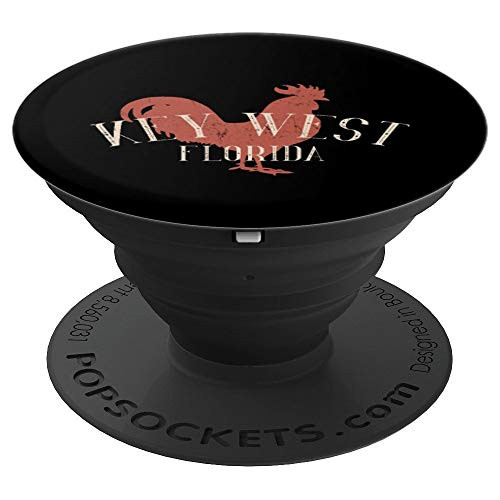 Key West Florida Rooster PopSockets Grip and Stand for Phones and Tablets