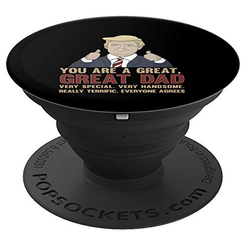 You Are a Great Dad Fathers Day Daddy Gift PopSockets Grip and Stand for Phones and Tablets