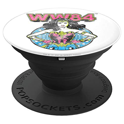 Wonder Woman 1984 Star Circle PopSockets Grip and Stand for Phones and Tablets