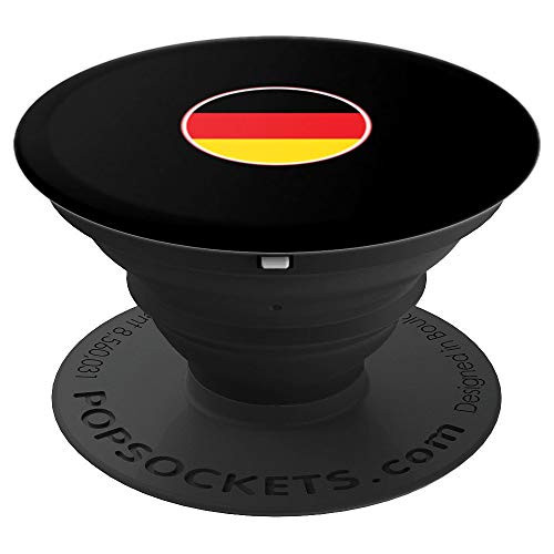 Circle Germany Flag Gift PopSockets Grip and Stand for Phones and Tablets