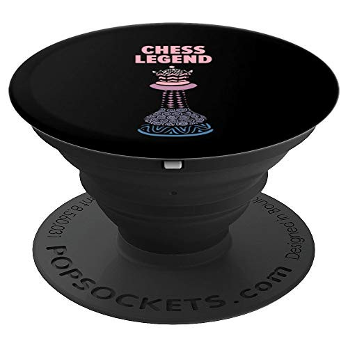Chess Legend Checkmate Cool Saying PopSockets Grip and Stand for Phones and Tablets