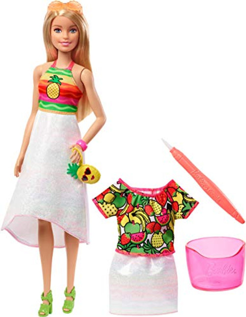 Barbie Crayola Rainbow Fruit Surprise Doll & Fashions Barbie Crayola Rainbow Fruit Surprise Doll & Fashions