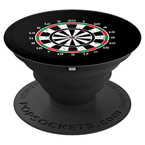 70s Style Darts Board  Arrow Game Darts Hobby Gift PopSockets Grip and Stand for Phones and Tablets