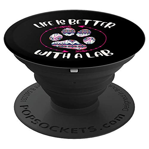 Labrador cute paw print arrow dog owner lover PopSockets Grip and Stand for Phones and Tablets Labrador cute paw print arrow dog owner lover PopSockets Grip and Stand for Phones and Tablets
