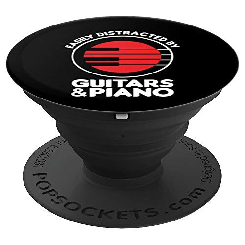 Distracted Keys Guitar Piano Guitarist Musical Acoustic Gift PopSockets Grip and Stand for Phones and Tablets Distracted Keys Guitar Piano Guitarist Musical Acoustic Gift PopSockets Grip and Stand for Phones and Tablets