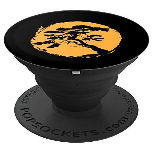 Bonsai Tree in Enso Circle  Japanese Zen Design gift PopSockets Grip and Stand for Phones and Tablets