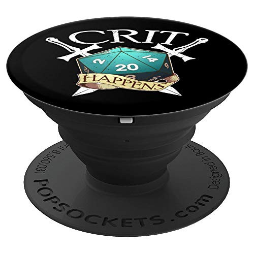 Funny Tabletop Gaming Gift Dice Set PopSockets Grip and Stand for Phones and Tablets Funny Tabletop Gaming Gift Dice Set PopSockets Grip and Stand for Phones and Tablets