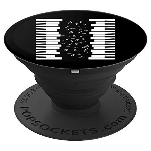 Pianist Keys Piano Keyboard Synthesizer Player Notes Gift PopSockets Grip and Stand for Phones and Tablets Pianist Keys Piano Keyboard Synthesizer Player Notes Gift PopSockets Grip and Stand for Phones and Tablets