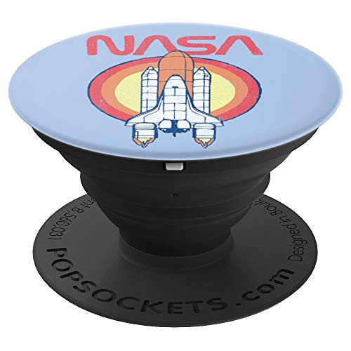NASA Space Shuttle Circle PopSockets Grip and Stand for Phones and Tablets