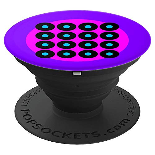 Circle Matrix in Circle PopSockets Grip and Stand for Phones and Tablets