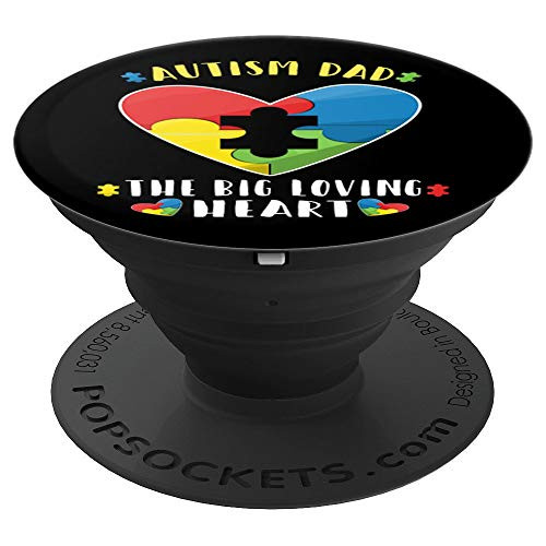 Cute Loving Autism Dad Products Autism Puzzle Piece PopSockets Grip and Stand for Phones and Tablets Cute Loving Autism Dad Products Autism Puzzle Piece PopSockets Grip and Stand for Phones and Tablets