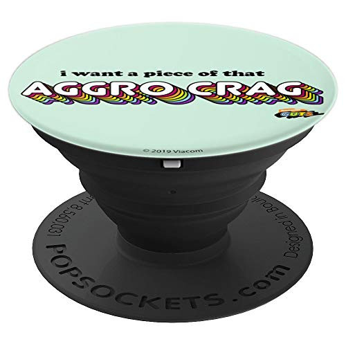 Nickelodeon Guts I Want A Piece Of That Aggro Crag PopSockets Grip and Stand for Phones and Tablets