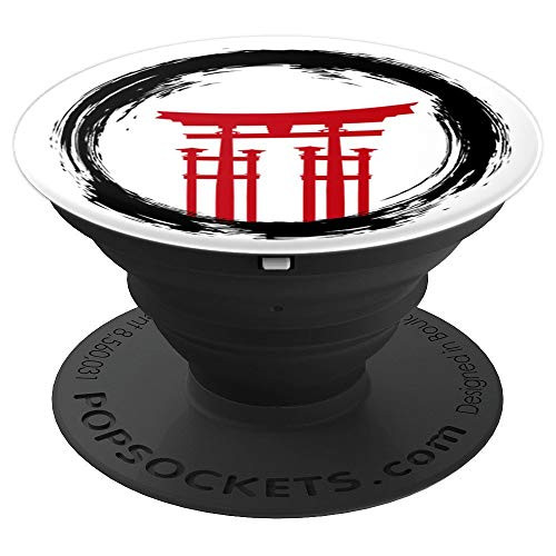 Circle Japan Torii culture japanese PopSockets Grip and Stand for Phones and Tablets