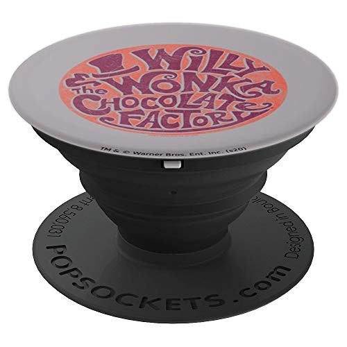 Willy Wonka and the Chocolate Factory Circle Logo PopSockets Grip and Stand for Phones and Tablets Willy Wonka and the Chocolate Factory Circle Logo PopSockets Grip and Stand for Phones and Tablets