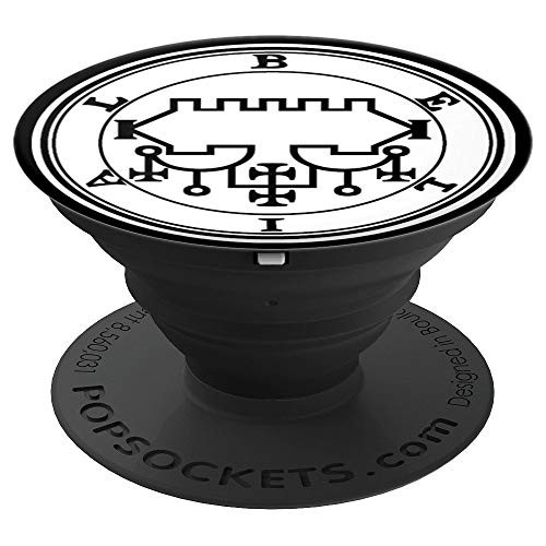 Belial Sigil Bael Lesser Key Seal of Belial Occult Goetia PopSockets Grip and Stand for Phones and Tablets
