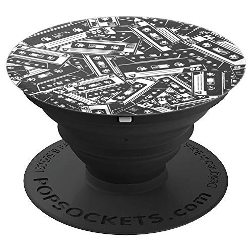 Music Lover 90s Cassette Tape PopSockets Grip and Stand for Phones and Tablets