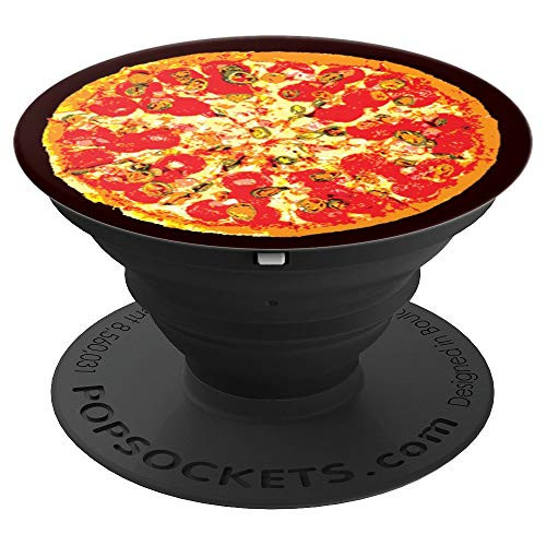 Pizza Lover Circle Food Design PopSockets Grip and Stand for Phones and Tablets Pizza Lover Circle Food Design PopSockets Grip and Stand for Phones and Tablets