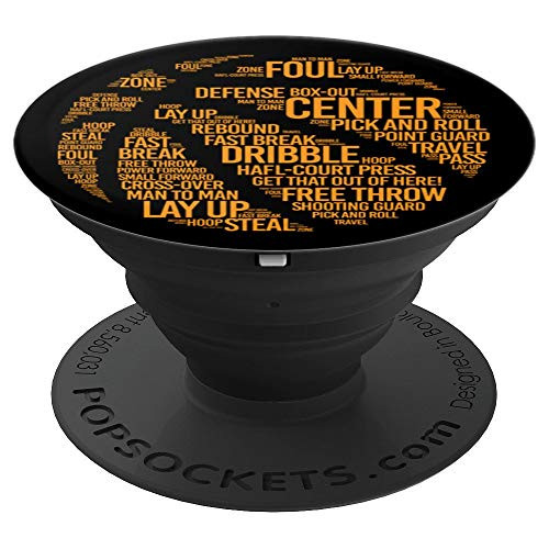 Basketball Sport Game Sayings Player Coach Fans Players Gift PopSockets Grip and Stand for Phones and Tablets Basketball Sport Game Sayings Player Coach Fans Players Gift PopSockets Grip and Stand for Phones and Tablets