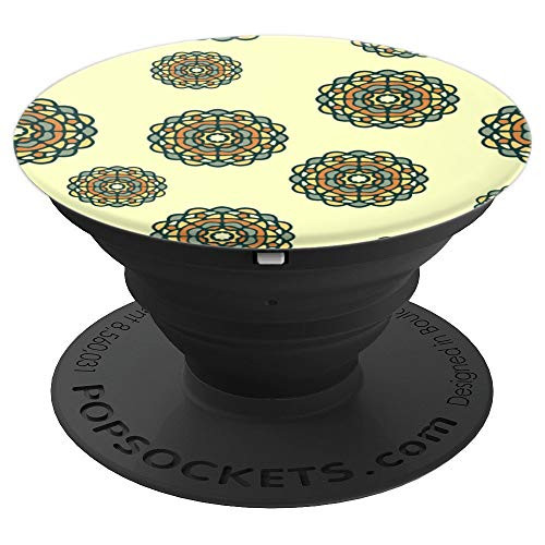 Abstract Circles Mandala PopSockets Grip and Stand for Phones and Tablets