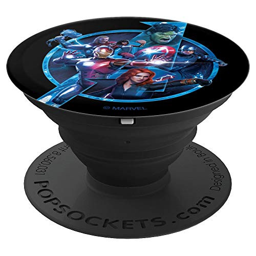 Marvel Avengers Game Earths Mightiest Heroes Reassemble PopSockets Grip and Stand for Phones and Tablets