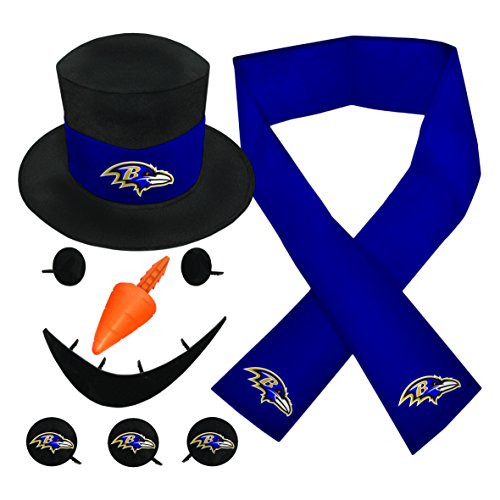 NFL Baltimore Ravens Snowfan Snowman Kit