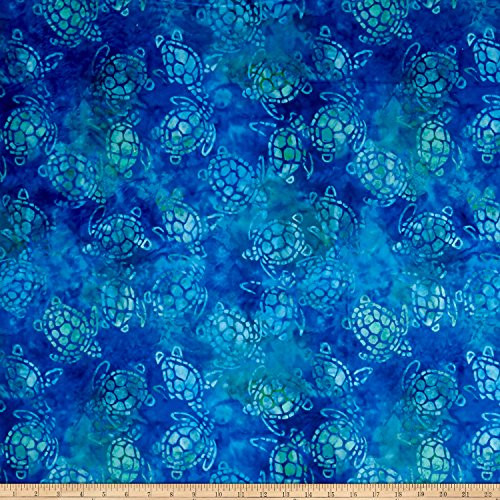 Michael Miller Minky Sea Turtles Yard Hunter