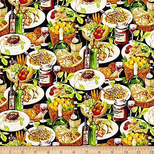 FabriQuilt Market Medley Wine And Dine Multi Fabric by the Yard