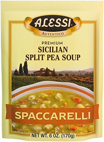 Alessi Split Pea Soup 6Ounce Packages Pack of 6