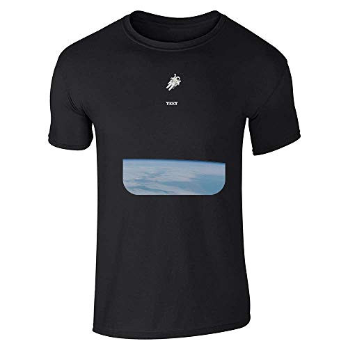 Pop Threads Yeet Me Into Space Astronaut Funny Dank Meme Cool Black L Graphic Tee TShirt for Men